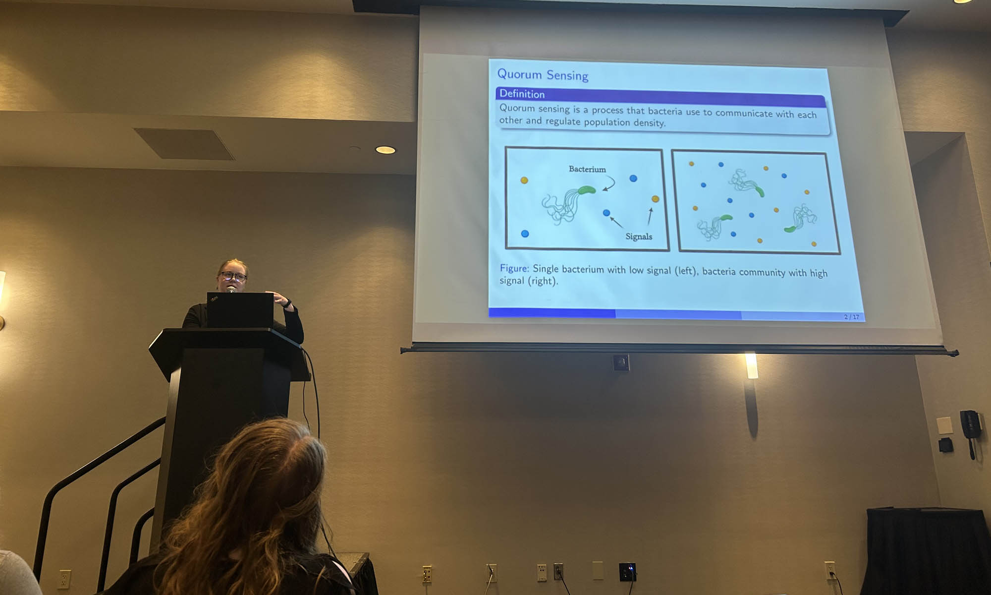 Denison student presents at the Nebraska Conference for Undergraduate Women in Mathematics (NCUWM) in late January